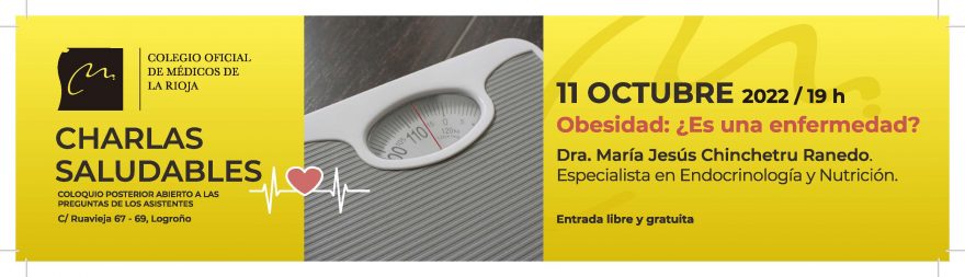Cartel Charla obesidad