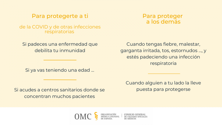 Consejos mascarilla