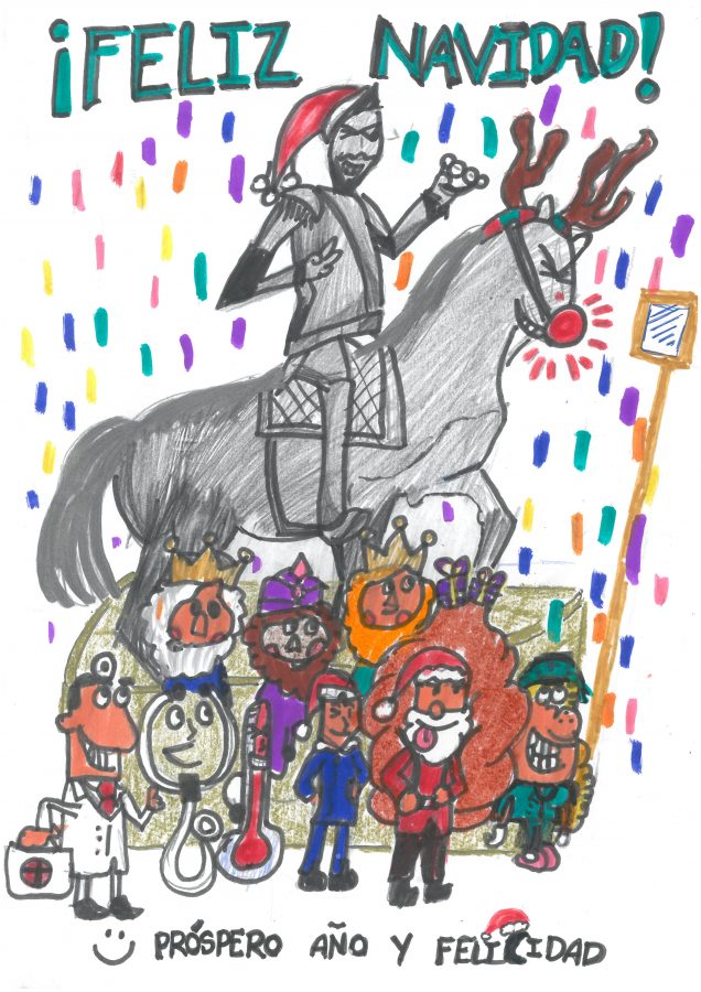 4 - Un selfie navideño